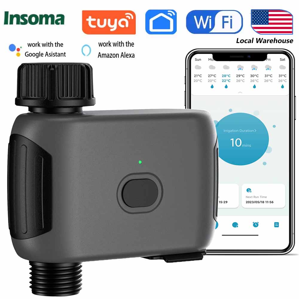 Smart Garden Watering Can - INSOMA ระบบรดน้ำต้นไม้อัตโนมัติ สมาร์ทไวไฟ สปริงเกอร์ ไทเมอร์ รีโมทคอนโทรล