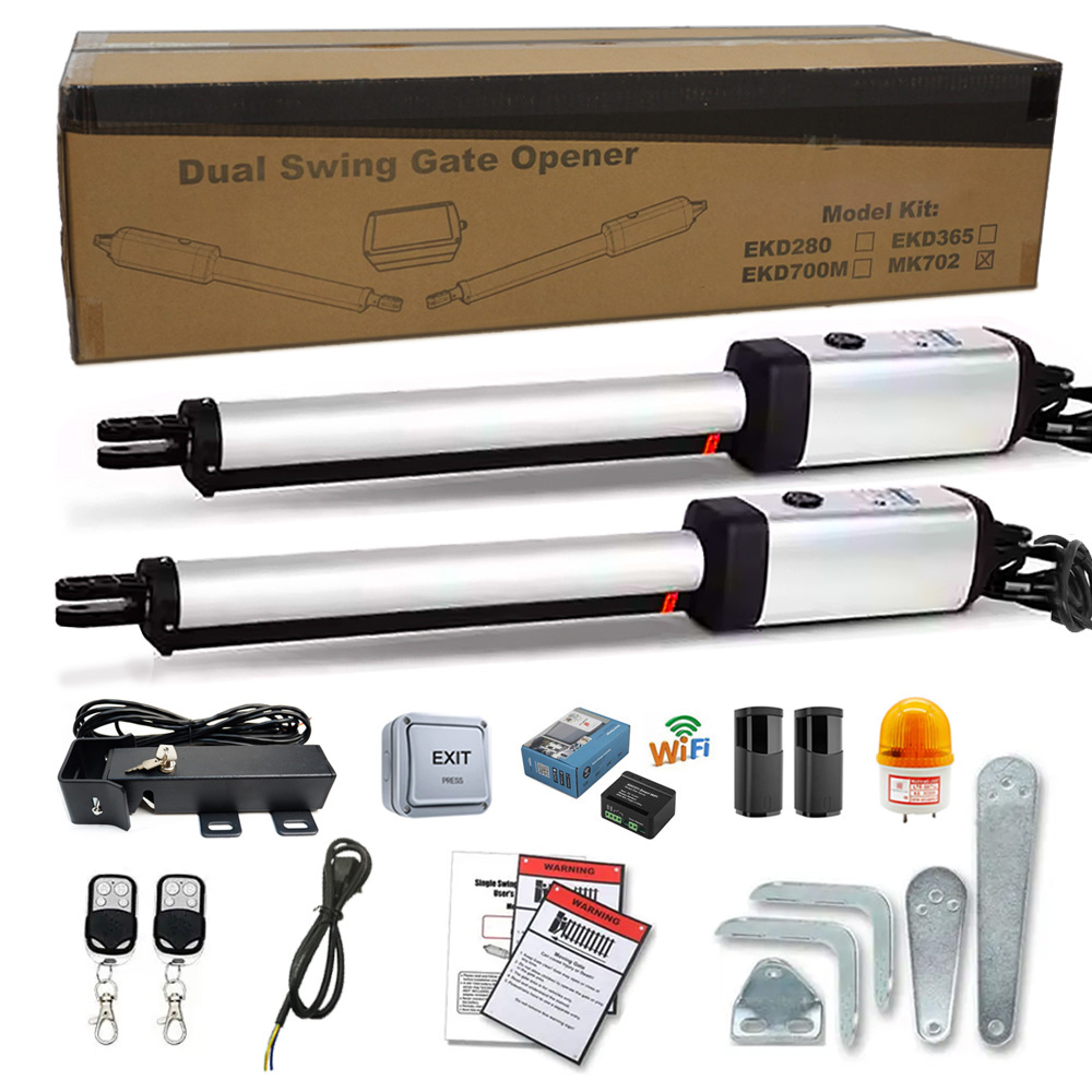 Smart Garden Gate - MK702 อัตโนมัติ Swing Gate Operator 24V