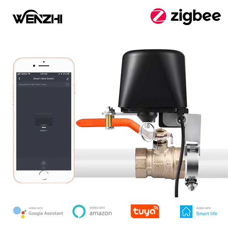 Smart Garden Gate - ZigBee น้ํา/วาล์วแก๊สรีโมทคอนโทรลระบบสําหรับ Gate Plant Timer สวนชลประทาน