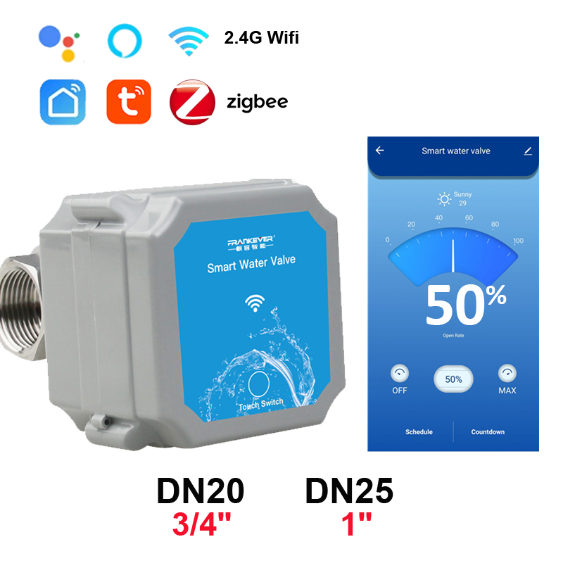 วาล์วน้ำอัจฉริยะ Tuya Zigbee ห - Smart Garden Gate บทวิจารณ์และราคา