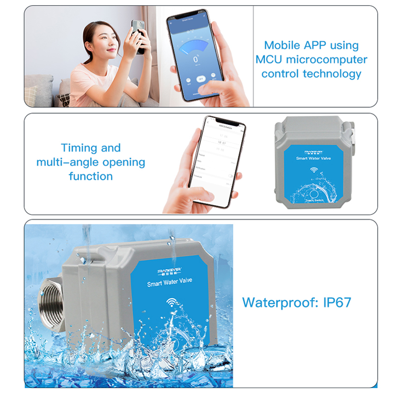 วาล์วน้ำอัจฉริยะ Tuya Zigbee ห - Smart Garden Gate บทวิจารณ์และราคา