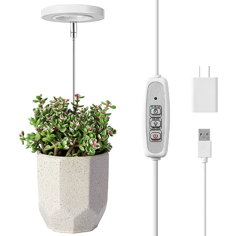 ไฟเสริม LED แบบวงแหวนปรับความส - Plant Grow Light Full Spectrum บทวิจารณ์และราคา