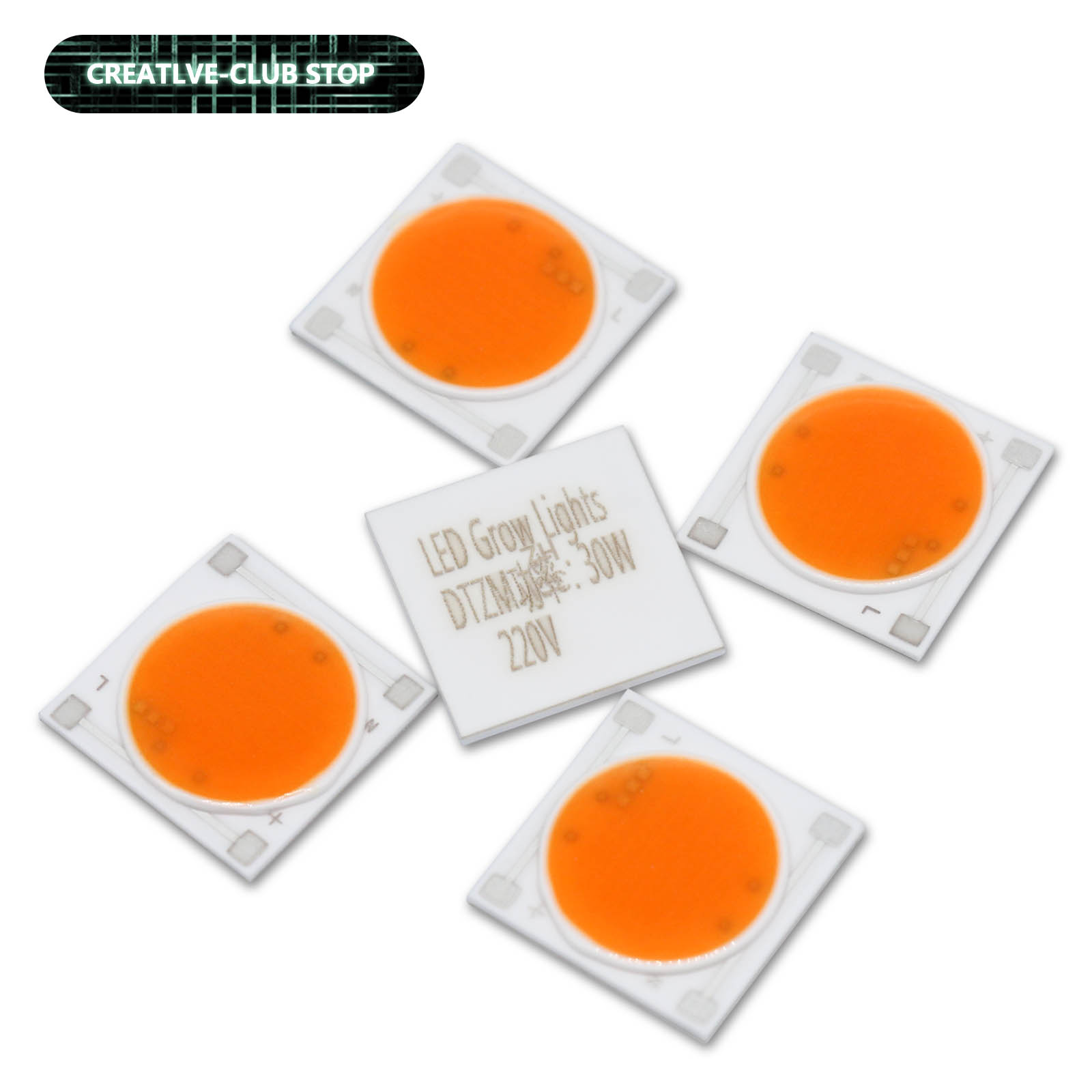 5pcs เซรามิคฐาน LED COB ชิปเต็ - Plant Grow Light Full Spectrum บทวิจารณ์และราคา
