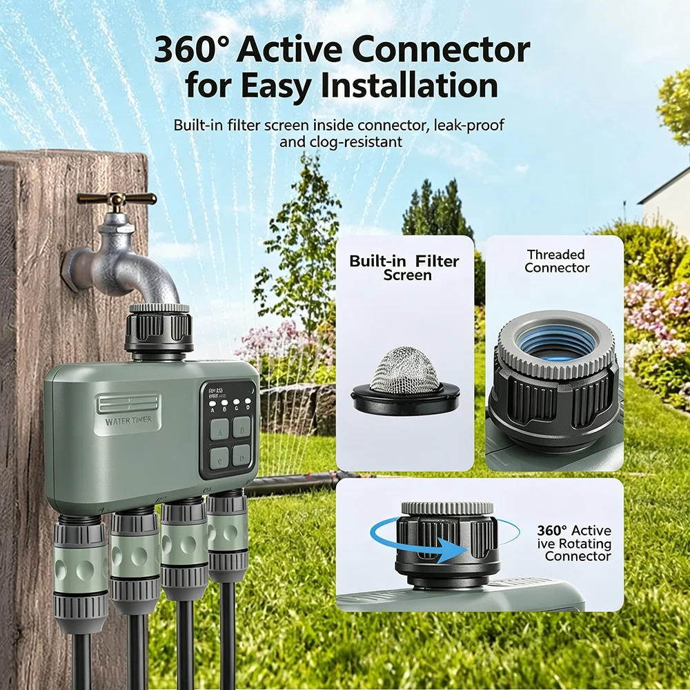 ตัวตั้งเวลาควบคุมการรดน้ำอัตโน - Smart Garden Watering Can บทวิจารณ์และราคา
