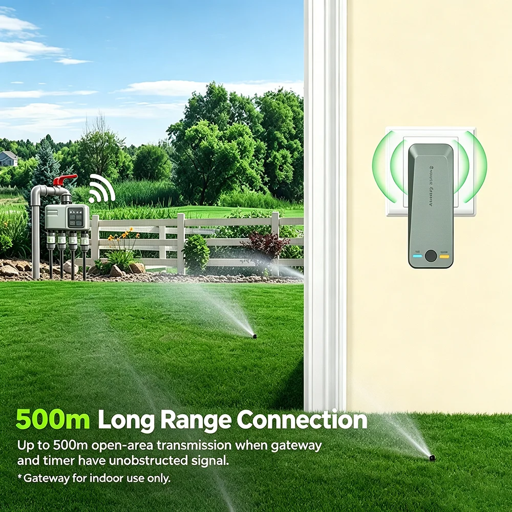 ตัวตั้งเวลาควบคุมการรดน้ำอัตโน - Smart Garden Watering Can บทวิจารณ์และราคา